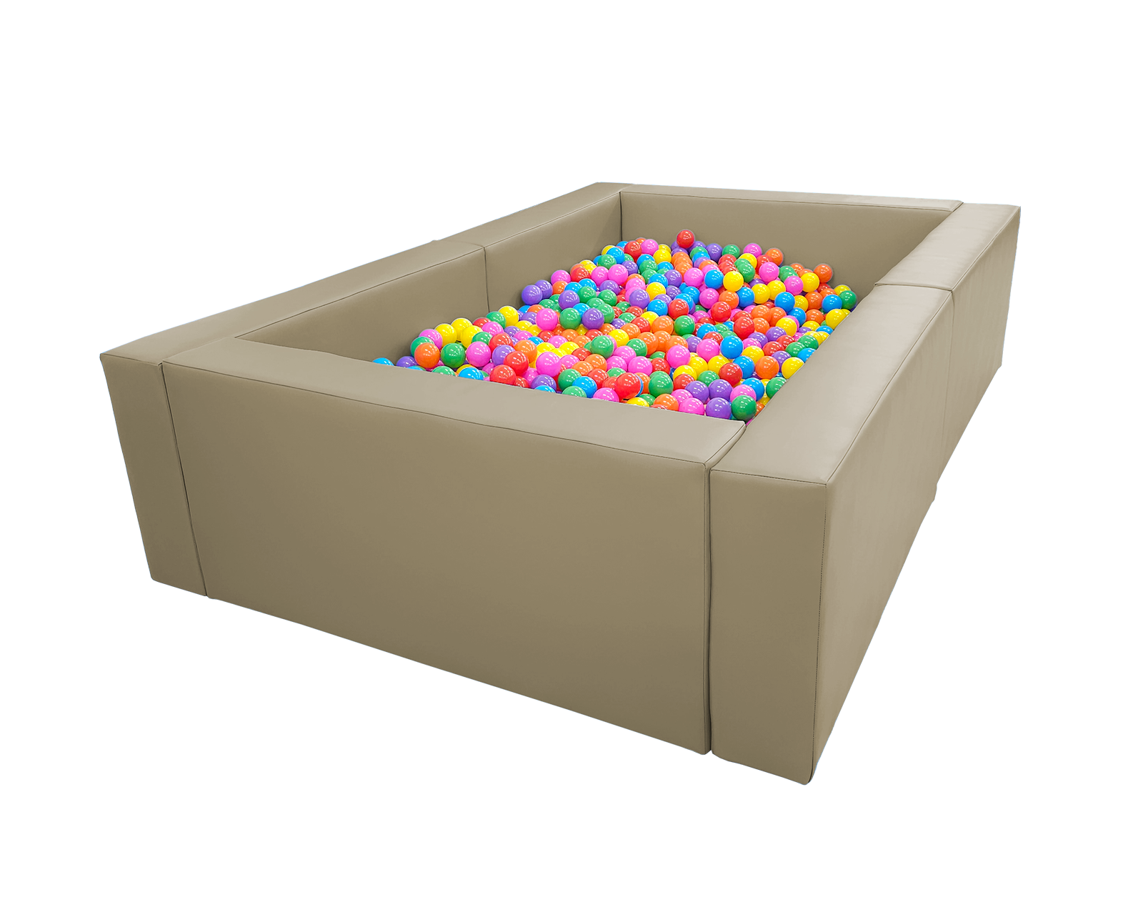 Bällebad auf Rahmen 3 x 3 m, Höhe 45 cm - Kodura