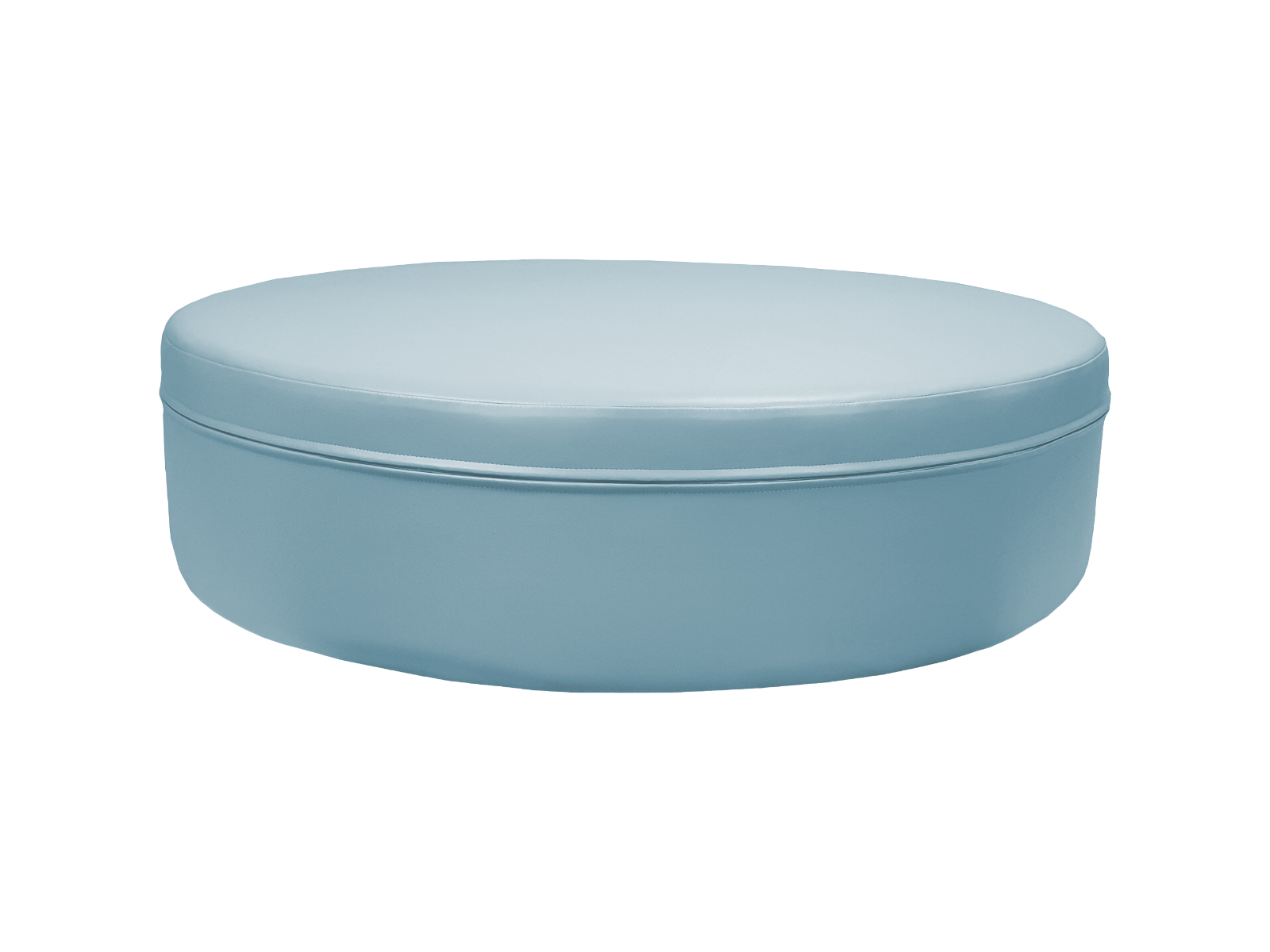Puff - Tisch Durchm. 90 cm, H 30 cm