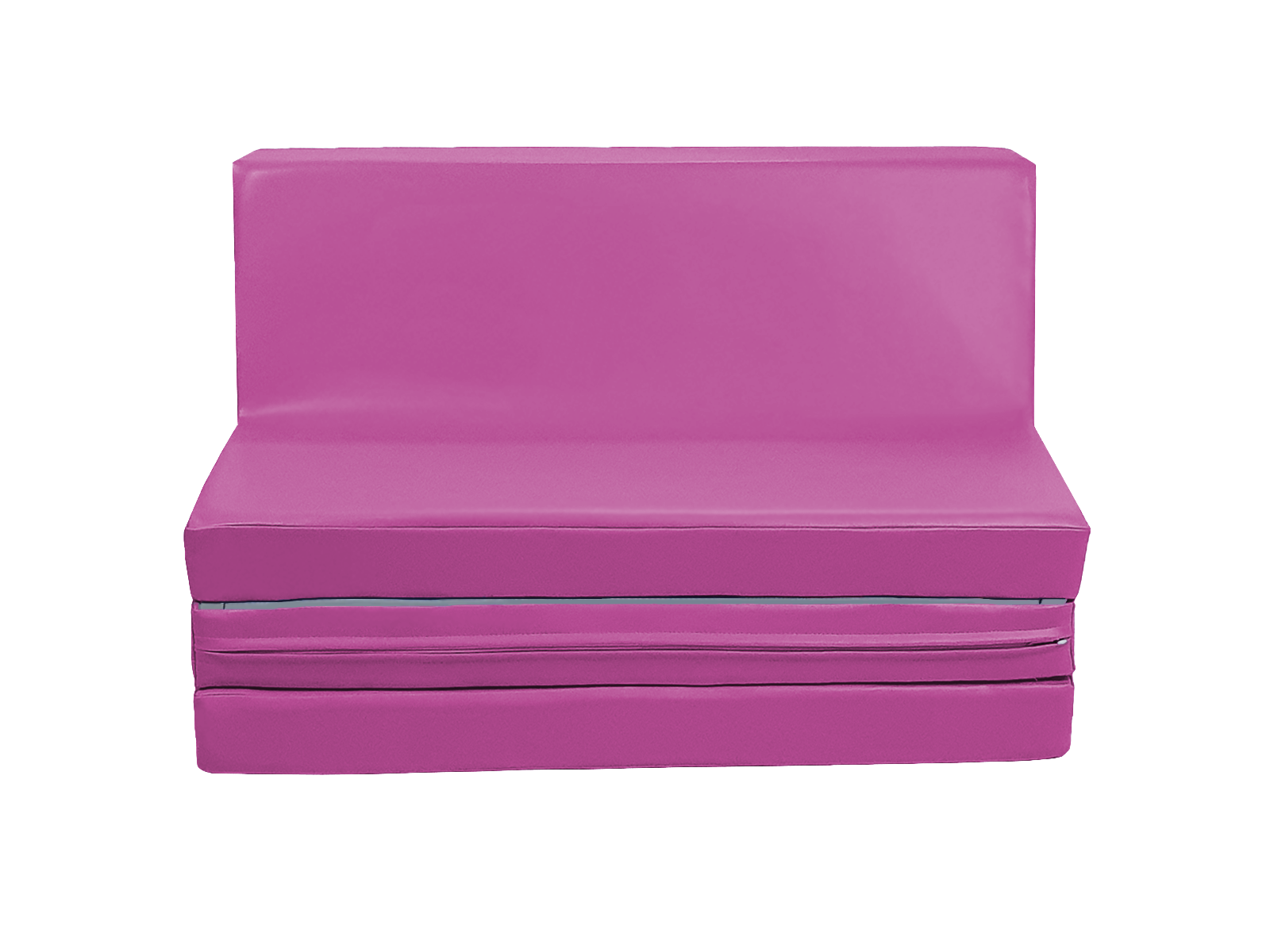 Klappsofa aus Schaumstoff - Öko-Leder